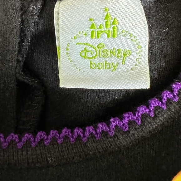 Disney Baby Tinker Bell Polka Dot Long Sleeve Dress - Picture 4 of 4